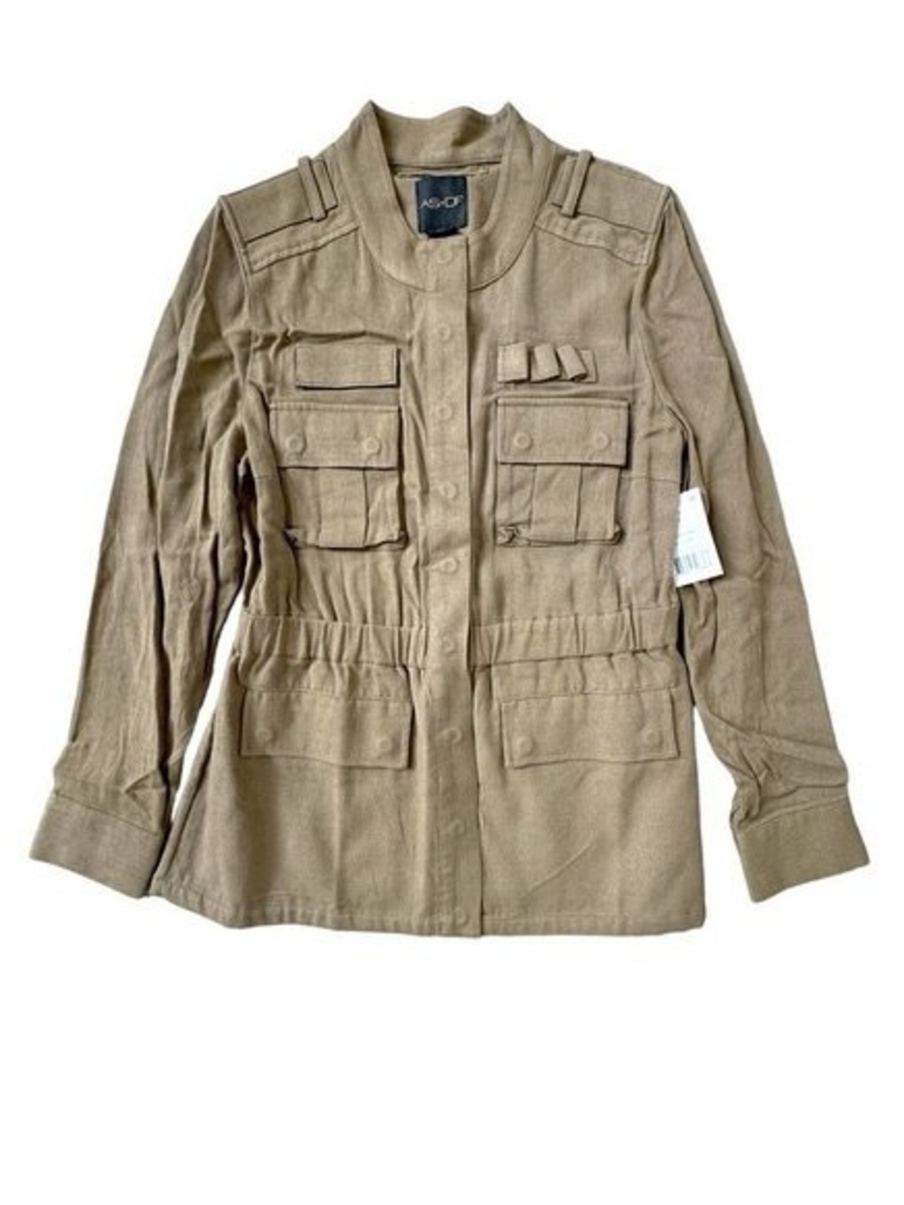 AS by DF Bulletproof Utility Military Jacket Khaki Army Green S